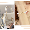 6Pcs Brass Spring Gate Rings FIND-SC0020-69-5