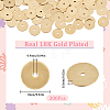 SUNNYCLUE Brass Spacer Beads KK-SC0003-99B-2