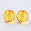 Transparent Acrylic Beads TACR-Q254-8mm-V24-2