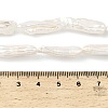 Natural Baroque Keshi Pearl Beads Strands PEAR-B004-04A-01A-5