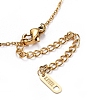304 Stainless Steel Cable Chains Lariat Necklaces X-NJEW-F267-17G-3
