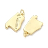 Brass Pendants KK-D229-22S-G-2