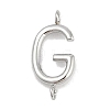 304 Stainless Steel Letter Connector Charms LS-STAS-M108-01P-07-1