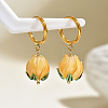 201 Stainless Steel Hoop Earrings GL2030-3-1