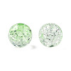 Transparent Crackle Acrylic Beads LS-CACR-N002-25B-1