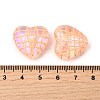 Transparent Glass Enamel Beads GLAA-S388-01F-3