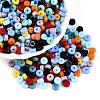 Baking Paint Glass Beads GLAA-N001-80-1