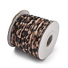Leopard Printed Round Imitation Leather Cords LC-S020-01I-2