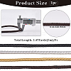 5M Braided Round PU Leather Jewelry Cord OCOR-GF0004-96B-02-2