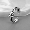 Brass Letter T Cuff Rings for Men FS-WGE0AC8-17-1