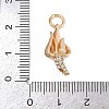 Brass Rhinestone Pendants KK-B145-02G-05-3