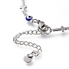 304 Stainless Steel Link Bracelets BJEW-M203-03P-3