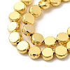 Electroplate Glass Beads Strands EGLA-F166-04C-4