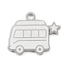 304 Stainless Steel Pendants SA-CBAE30B-03C-P-1
