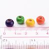 Dyed Natural Wood Beads X-WOOD-Q006-8mm-M-LF-4