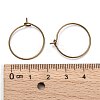 Brass Wine Glass Charm Rings LS-EC067-2AB-NF-3