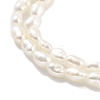 Natural Cultured Freshwater Pearl Beads Strands PEAR-P062-01D-4