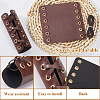 PU Leather Leather Motorcycle Grip Covers AJEW-WH20001-44D-7