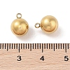 Ion Plating(IP) 304 Stainless Steel Charms STAS-G336-04E-G-3