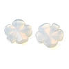 Synthetic Opalite Carved Clover Display Decorration GG-CBA6D08-D09-2