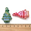 Christmas Theme UV Plating Acrylic Pendants PACR-Q008-26-3