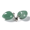 Natural Green Aventurine Pendants X-G-I311-A06-3