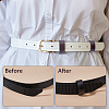 24Pcs 2 Colors Cowhide Leather & Alloy Loop Keepers FIND-FH0017-33-5