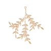 Brass Pendants KK-F918-02B-KCG-1