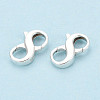 925 Sterling Silver Double Opening Lobster Claw Clasps STER-T008-73S-02-2