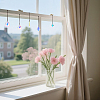 5Pcs Glass Hanging Suncatchers HJEW-FH00193-6