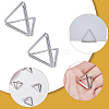 32Pcs Mini Iron Place Card Holders ODIS-SP0001-06-5