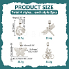 Zinc Alloy Big Pendant FIND-WH0170-12P-2