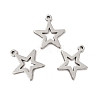 201 Stainless Steel Pendants STAS-A066-14P-2