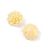 Synthetic Coral 3D Flower Rose Beads CORA-L046-C01-2