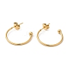304 Stainless Steel Stud Earring X-EJEW-H134-02C-G-1