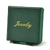 Square & Word Jewelry Cardboard Jewelry Boxes CBOX-C015-01B-02-2