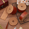 2M Flat AB Grade Cowhide Leather Cord AJEW-WH0479-73D-01-4