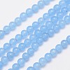 Natural & Dyed Malaysia Jade Bead Strands G-A146-4mm-A20-3