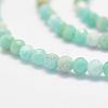 Natural Amazonite Bead Strands LS-G-P279-42-3mm-3