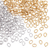Unicraftale 300Pcs 2 Colors 304 Stainless Steel Jump Rings STAS-UN0046-06-1