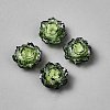 Resin Rose Flower Cabochons CRES-TAC0007-10E-1