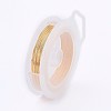 Round Copper Wire for Jewelry Making CWIR-WH0001-0.2mm-07-1