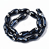 Handmade Porcelain Ceramic Beads Strands X1-PORC-T006-03A-2