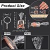 DIY 3D Goldfish Water Bag Keychain Making Kits DIY-NB0007-42-3