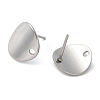 304 Stainless Steel Stud Earring STAS-C117-10P-2