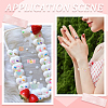 60Pcs 15 Styles Transparent Resin Cabochons CRES-SC0002-83-5