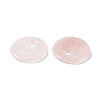 Natural Rose Quartz Pendants G-C140-10C-2