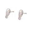 304 Stainless Steel Stud Earring Findings STAS-P307-16P-1