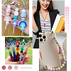 SUNNYCLUE DIY Rainbow Keychain Making Kit DIY-SC0022-46-5