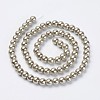 Eco-Friendly Dyed Glass Pearl Beads Strands HY-A008-6mm-RB018-2